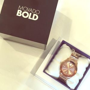 NWT Rose Gold Movado Watch